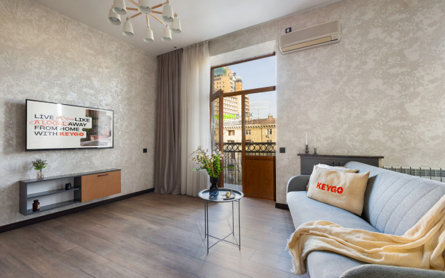 KeyGo #0034, 1 Bedroom, Balcony, City Center Apartments