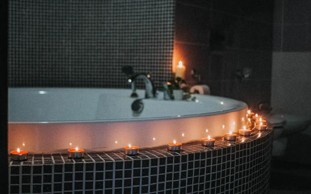 Apartamenty semejnye s kaminom u TC Akvamoll