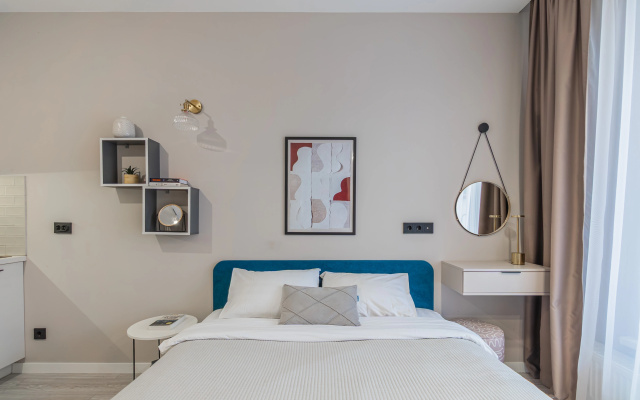 Апартаменты Aquamarine Resort в доме с бассейном в Сестрорецке