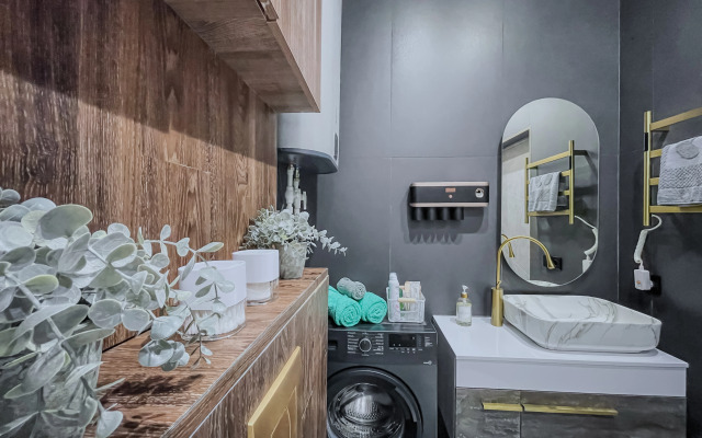 ApartamentGreen Fox na ulitse Nikolaya Ostrovskogo Apartaments