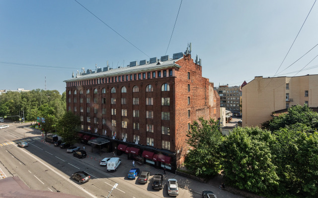 JN Apartments Dizajnerskaya vidovaya studiya s balkonom Flat