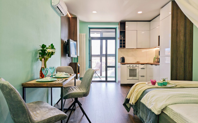 Квартира СТУДИЯ "ИЗУМРУД" В ЖК "АКВАМАРИН ПАРК"