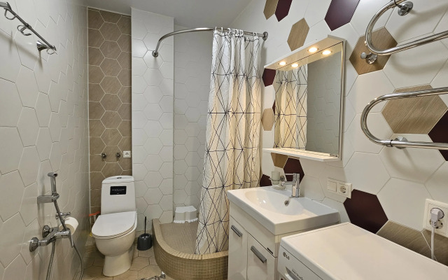 Uyutnaya Studiya Na Figurnoy Vozle Olimpiyskikh Obyektov Apartments