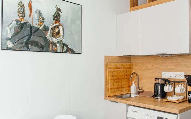 Апартаменты ApartH стандарт c окном во двор