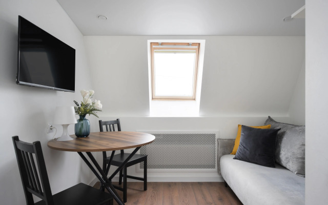 Квартира Студия в мансарде с видом у метро Чернышевская