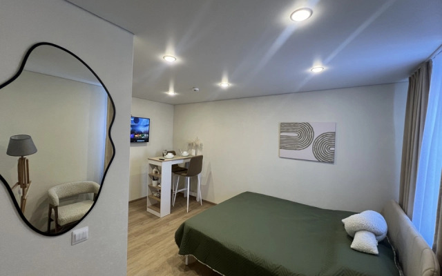 Апартаменты 12 оливковые