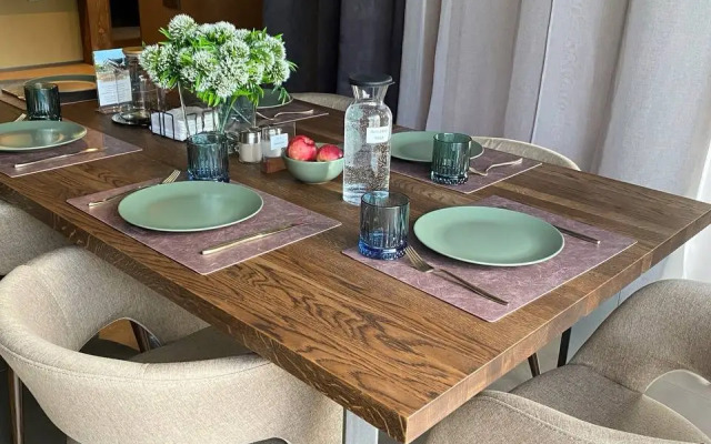 Вилла стильная с умным домом сауной и чаном