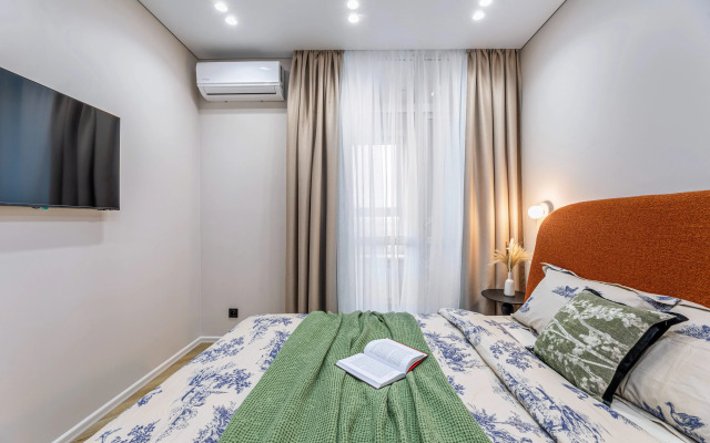 Квартира Евро 2-Комнатная в Новом Доме у Озера Кабан