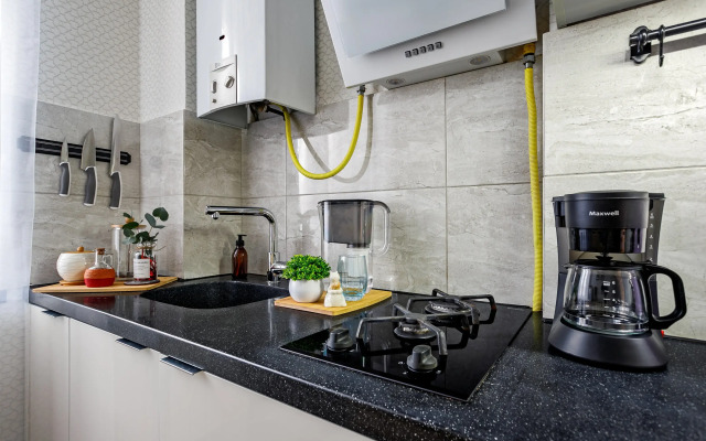 Апартаменты Belorusskaya railway station cozy apartment with parking