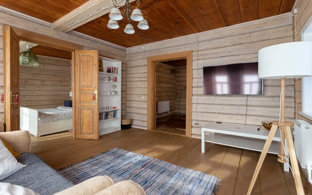 Частный дом с русской печью и баней