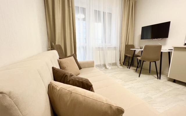 Odnokomnatnaya Natali apart v ZhK Zelenaya Vertikal' na metro Lesoparkovaya Flat