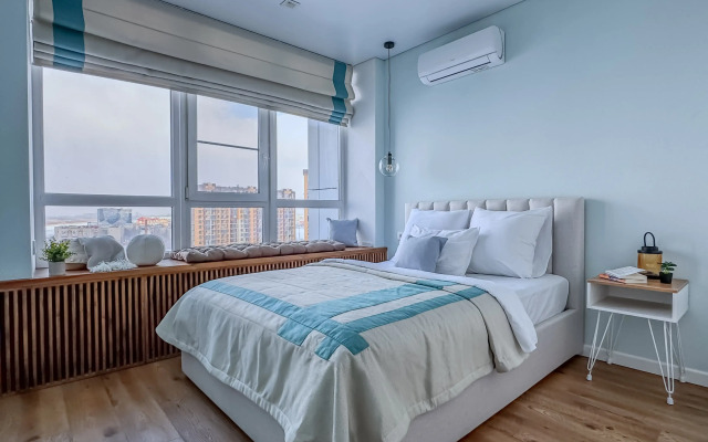 Green FOX s komfortom konditsioner kukhnya tishina Flat