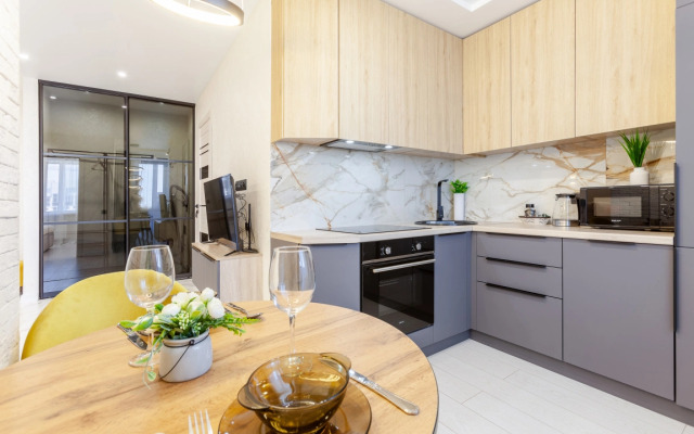 Апартаменты Уютные Апарты RentPlaza 1 с Красивым Видом