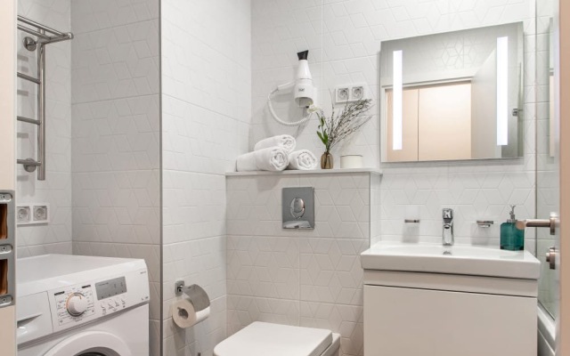 Apartamenty Stilnye Apartamenty U Metro Bukharestskaya Flat