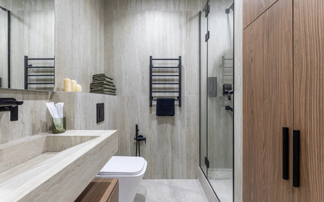 Квартира Евро 2-Комнатная в Новом Доме у Озера Кабан