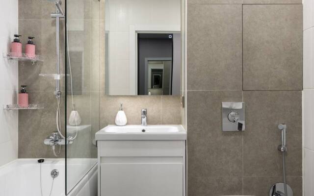 Квартира в синих тонах