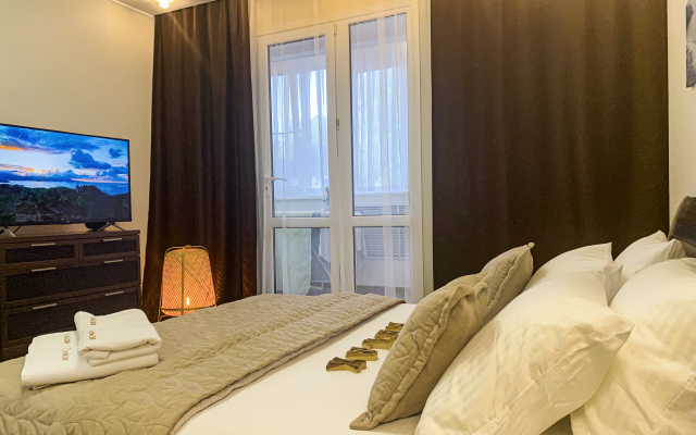Stilnaya Kvartira Vozle Komsomolskogo Parka By Sutki26 Apartments