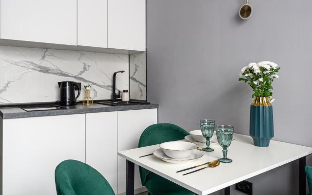 Studiya Emerald Room u MCD Veshnyaki Flat