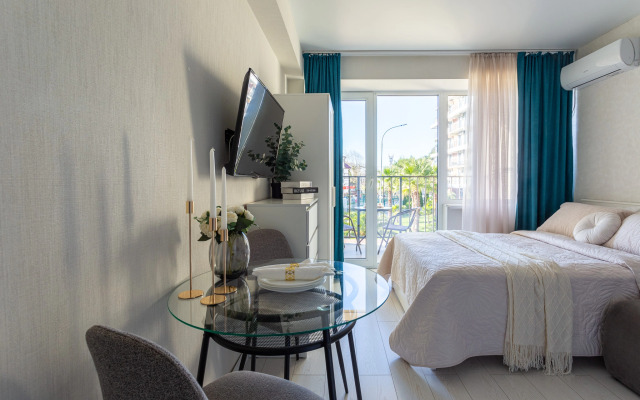 Квартира уютная с балконом у моря Каравелла 23