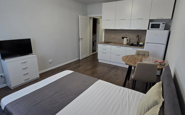 Квартира Вид с постели на Вантовый мост