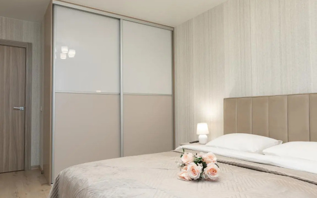 Апартаменты Светлая 1-к квартира возле ЖД вокзала