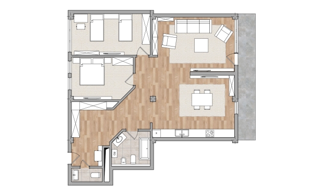 Апартаменты Дача Штейнгольца 6