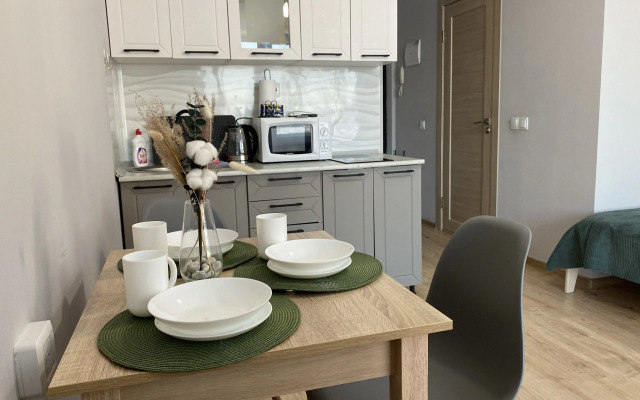 Квартира Уютная современная студия рядом с Центром гимнастики магазином Петрович