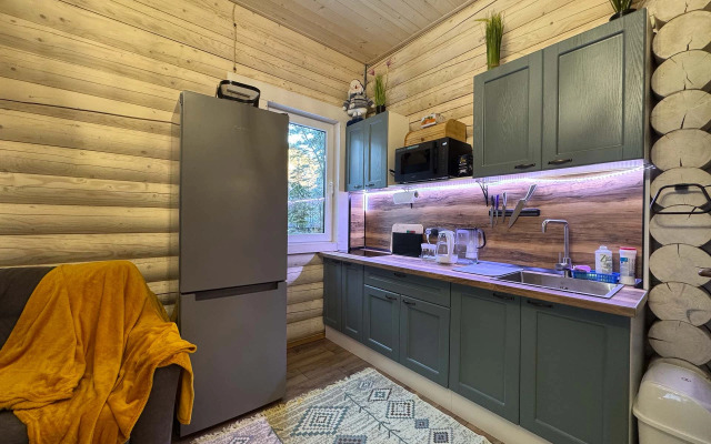 Частный дом У друзей сруб