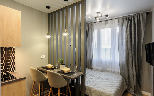 Minimalistichnaya Studiya U Metro Skolkovo Apartments