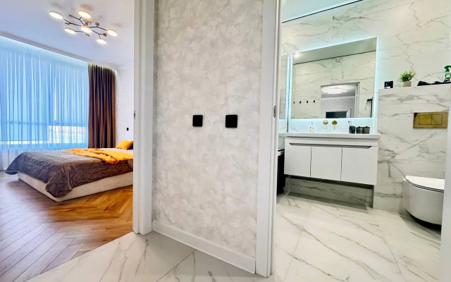 V Shikarnom Rayone Goroda Flat