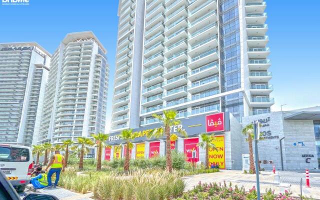 Апартаменты bnbmehomes | Damac Hills Studio w/ City View-2504