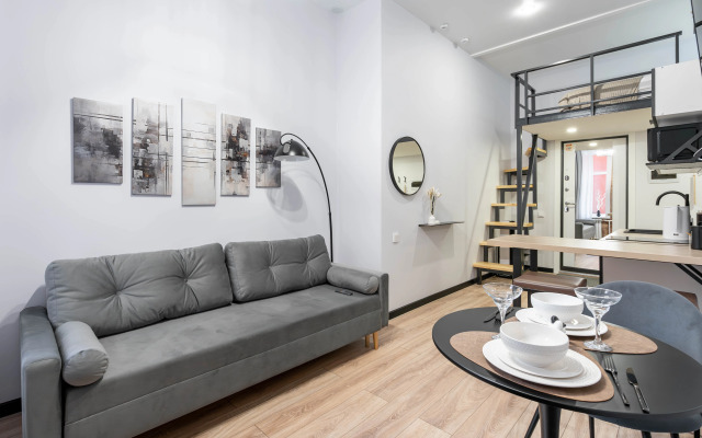 Квартира Уютная Студия с Дизайнерским Ремонтом