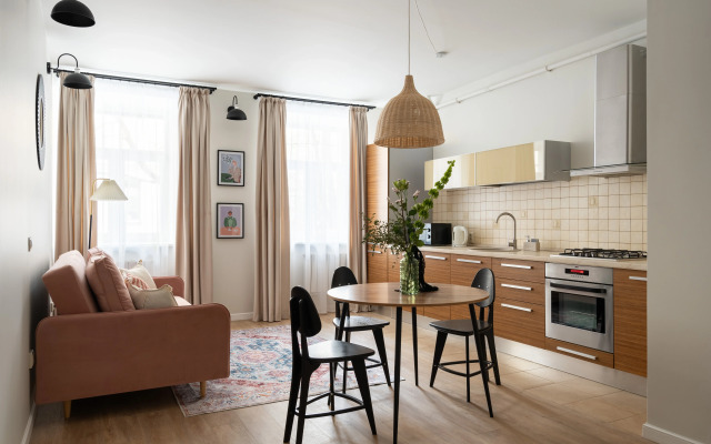 Апартаменты рядом с улицей Рубинштейна