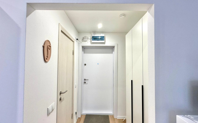 Апартаменты Истоман Студия вид на пруд