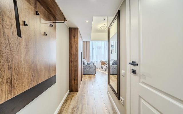Novaya uyutnaya studiya na Prilukskoy Apartments