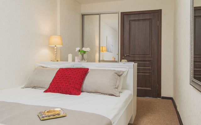 GM ryadom s Ekspocentrom i Belym domom Apartments