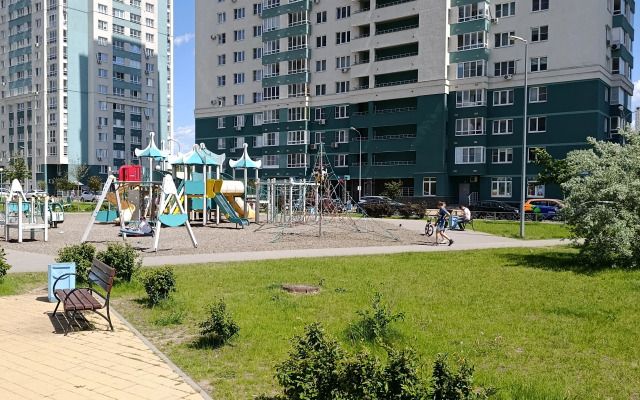 Квартира Бело- зелёная в Аквамарине