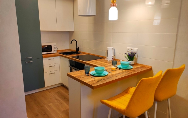 Apartments 2k Zhk Salyut ryadom s akvaparkom i naberejnoi