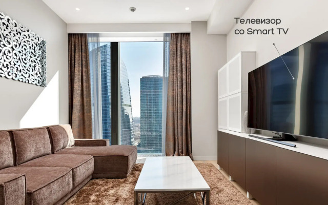 Апартаменты Москва Сити Golden City 3х комнатные 37 этаж
