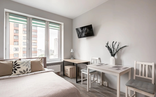 Квартира АпартХост лаконичная в ЖК Левел Амурская у Восточного вокзала