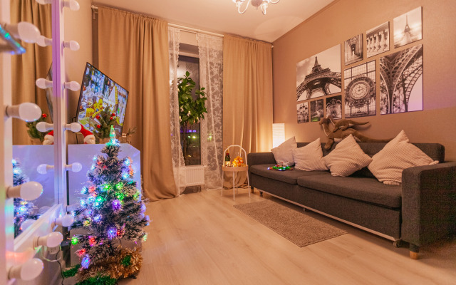 Апартаменты Prudius Apart с балконом у залива