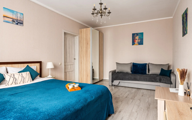 Уютные улучшенные апартаменты Natali на Варшавском шоссе 142/2