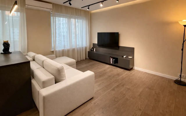 Апартаменты в центре города с кондиционером и балконом