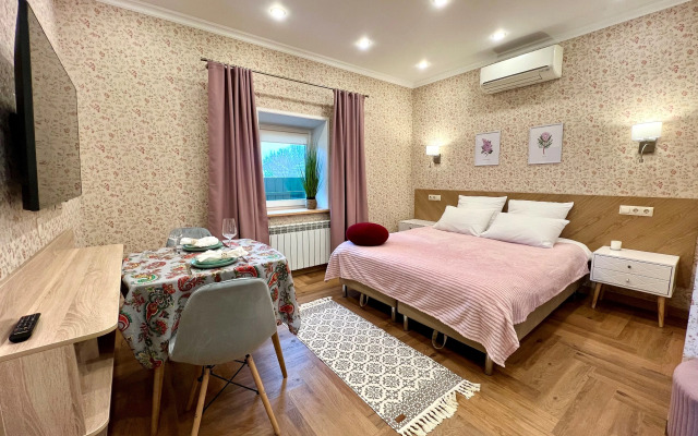 Апартаменты Мио с кухней и бесплатной парковкой