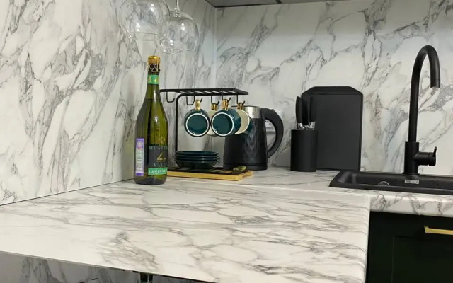 Uyutnaya studiya s panoramnym vidom u metro Flat