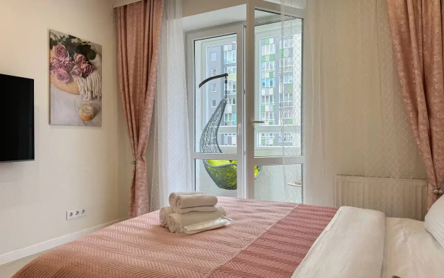 Квартира Уютная квартира в Калининграде с массажером