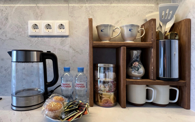 Квартира Эстетичная студия с панорамными окнами рядом с метро