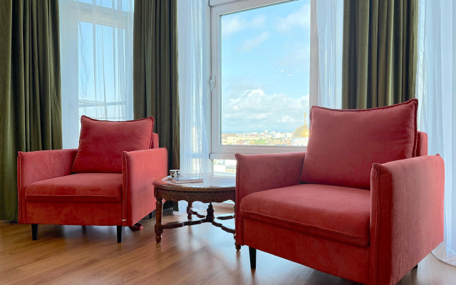 Апартаменты Аквамарин у моря с бассейном, СПА, пляжем N808