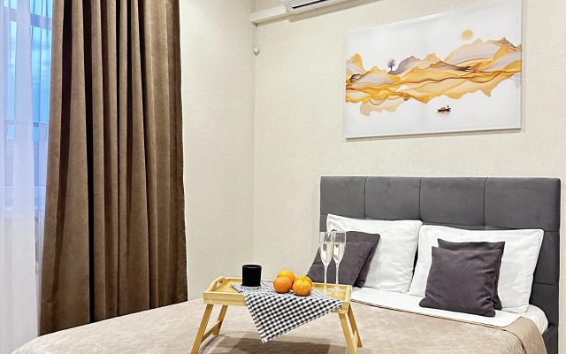 Апартаменты Уютная Квартира-студия 28 кв.м. ул.Короленко д.1