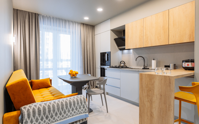 НаМореApartment's Кварира дизайнерская Двухкомнатная с выездом на косу